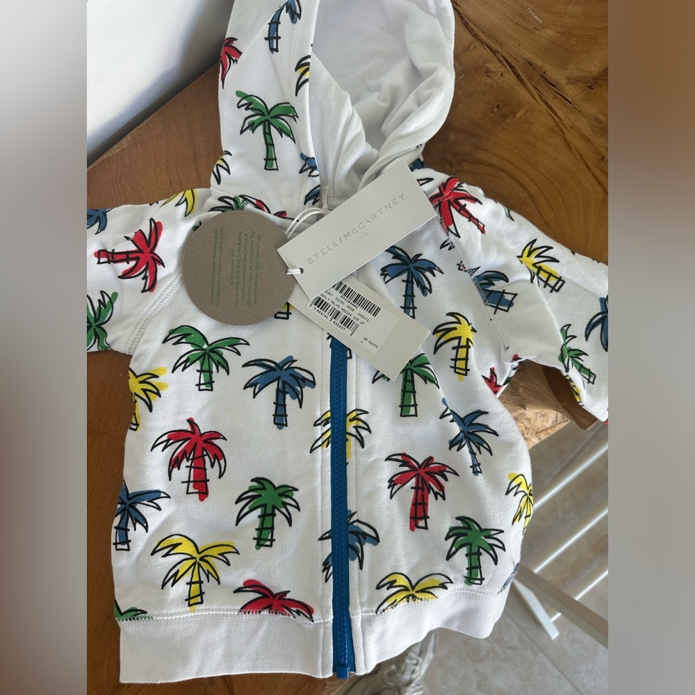 Stella McCartney baby size 18 months hoodie and shorts set
